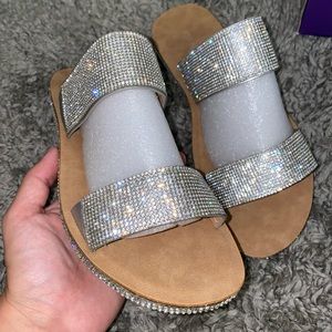 Sparkly sandals